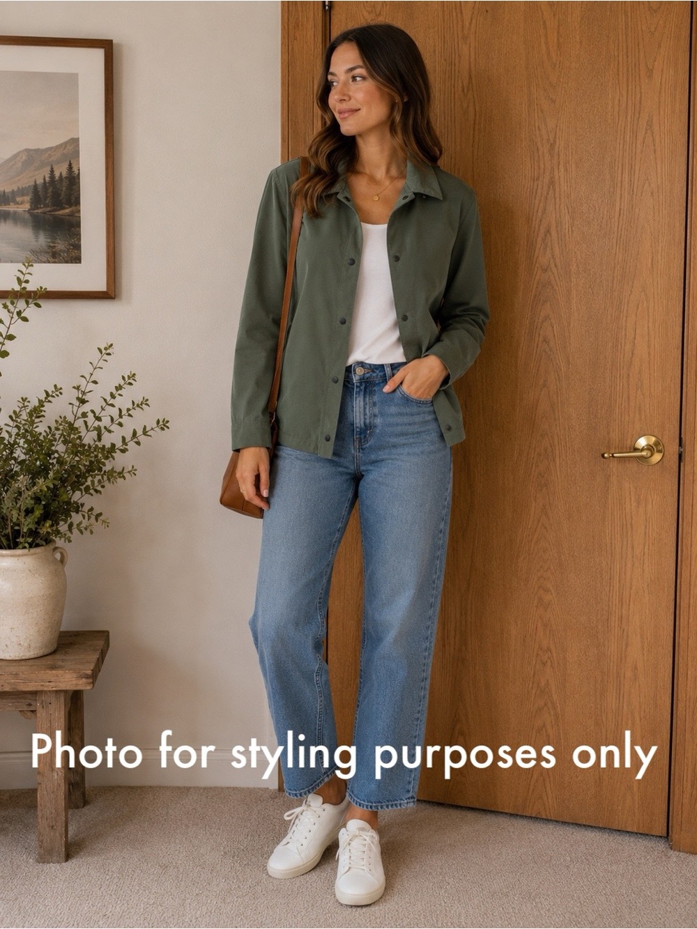 Zara Traveler Olive Green Lightweight Shirt Jacket